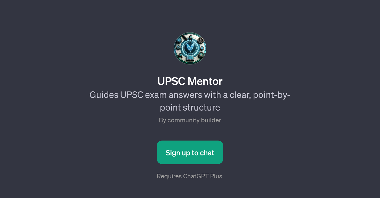 UPSC Mentor website
