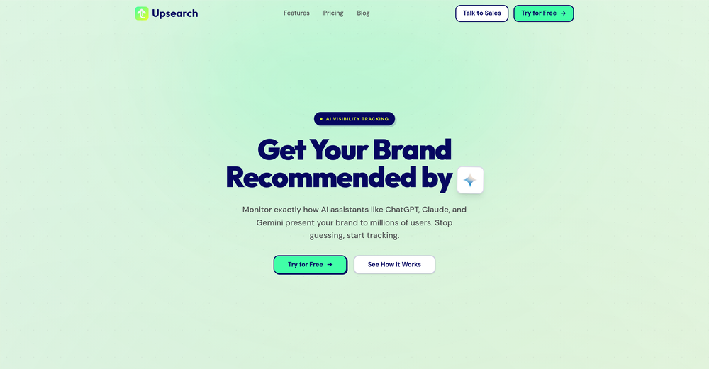 Upsearch website
