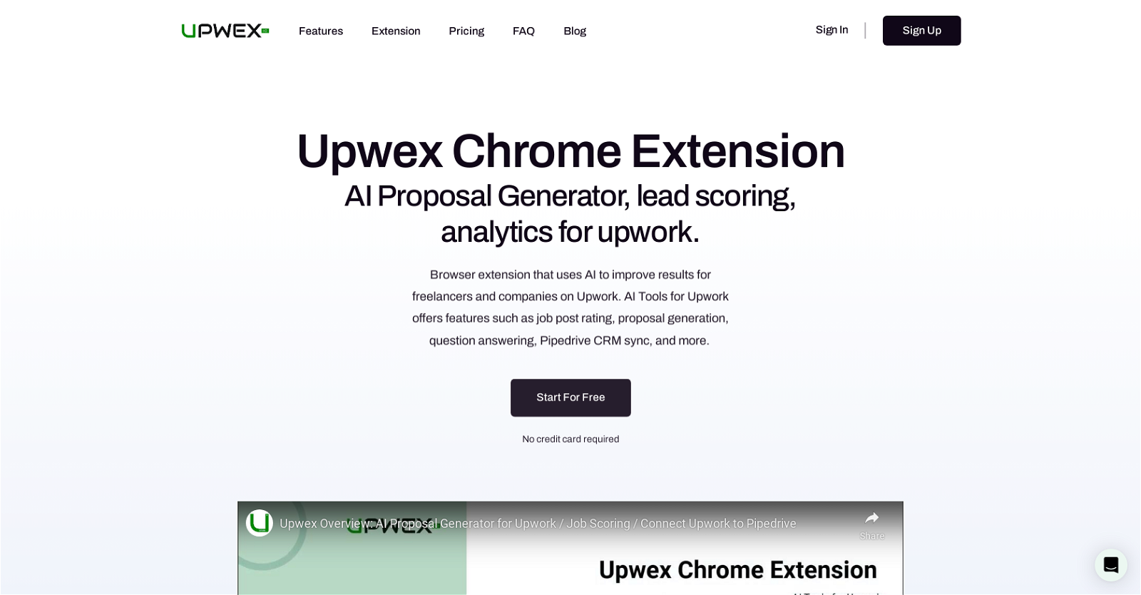 Upwex  website