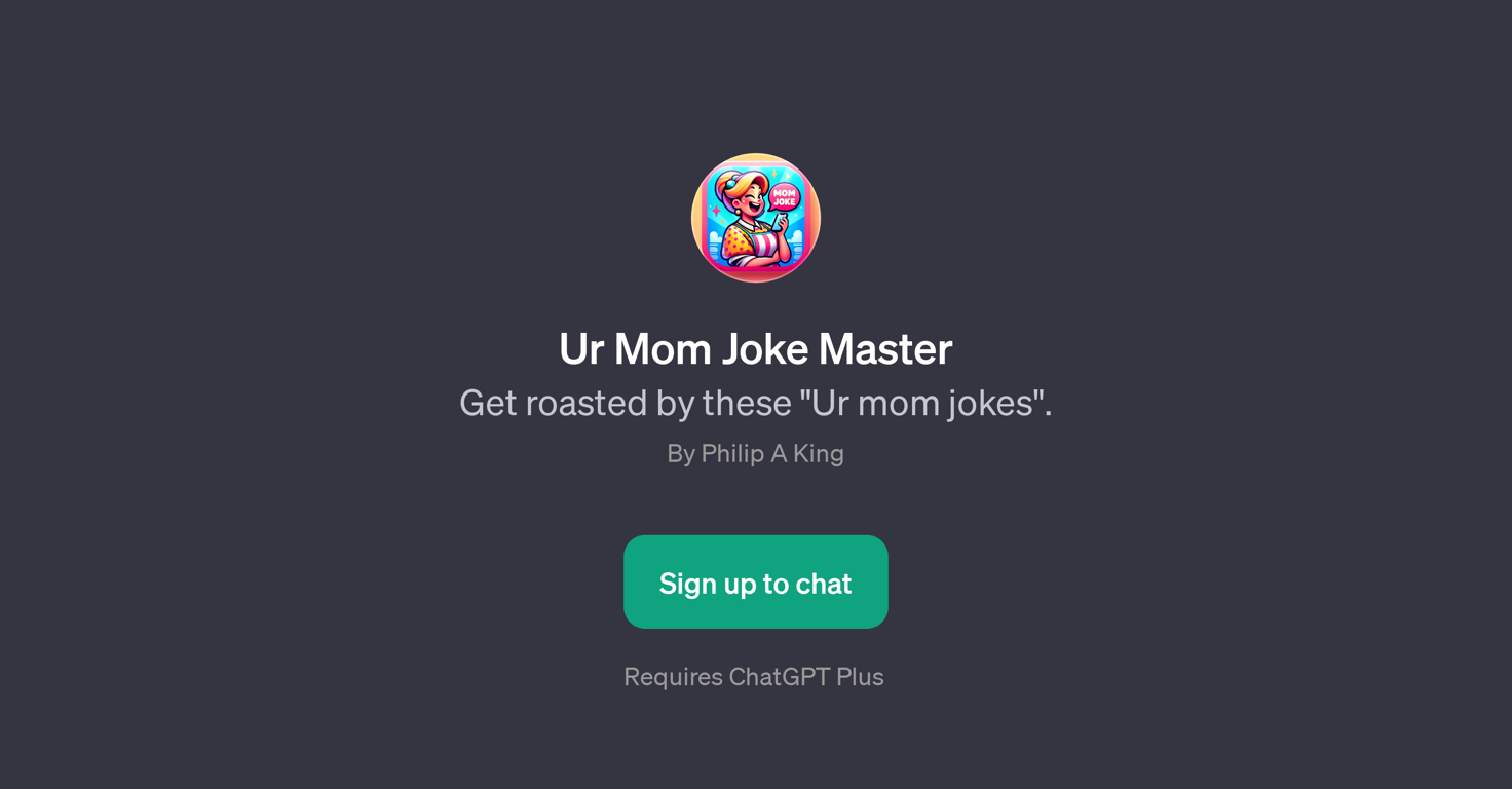 Ur Mom Joke Master website