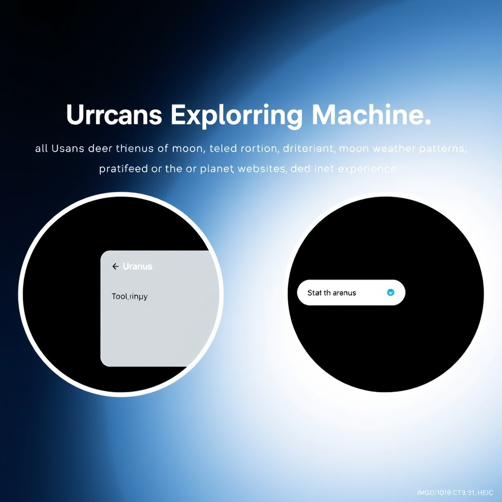Uranus Exploring Machine website
