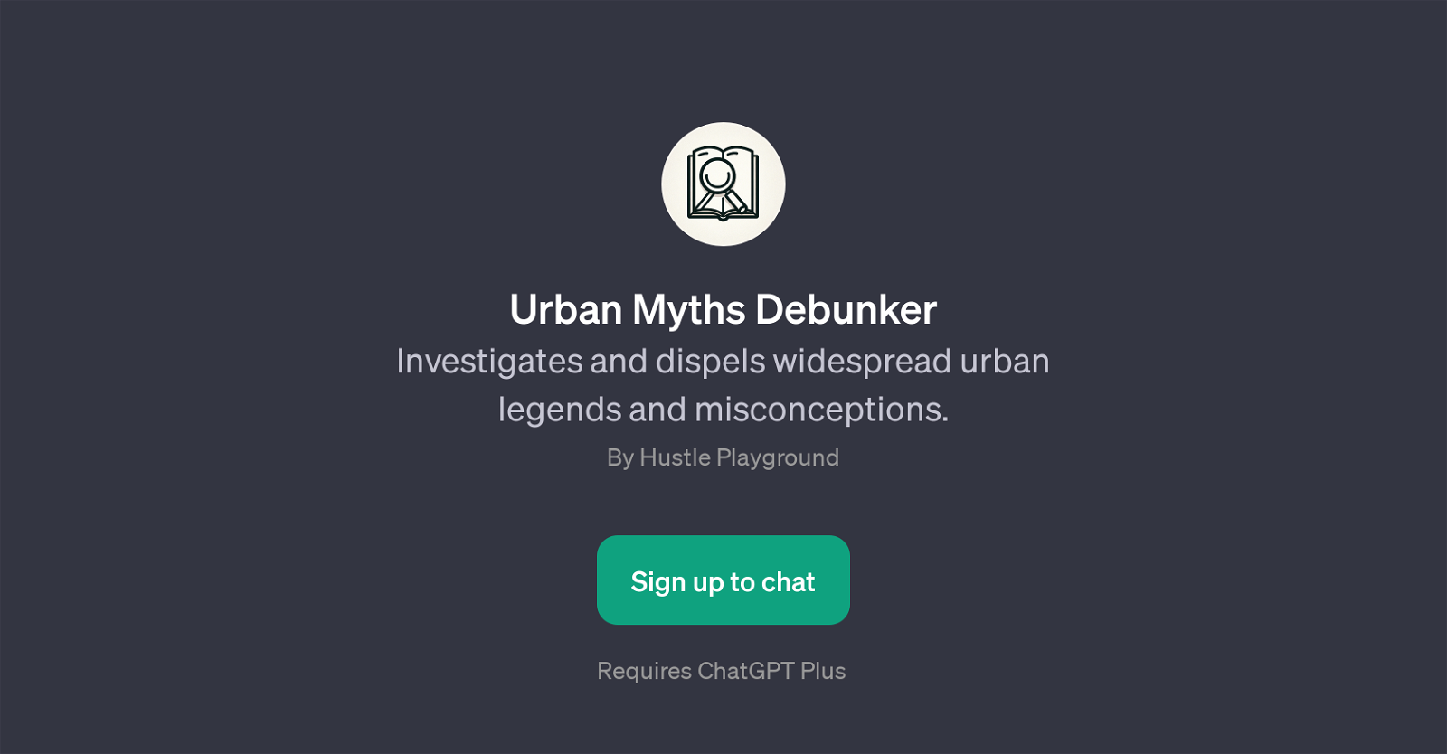 Urban Myths Debunker website