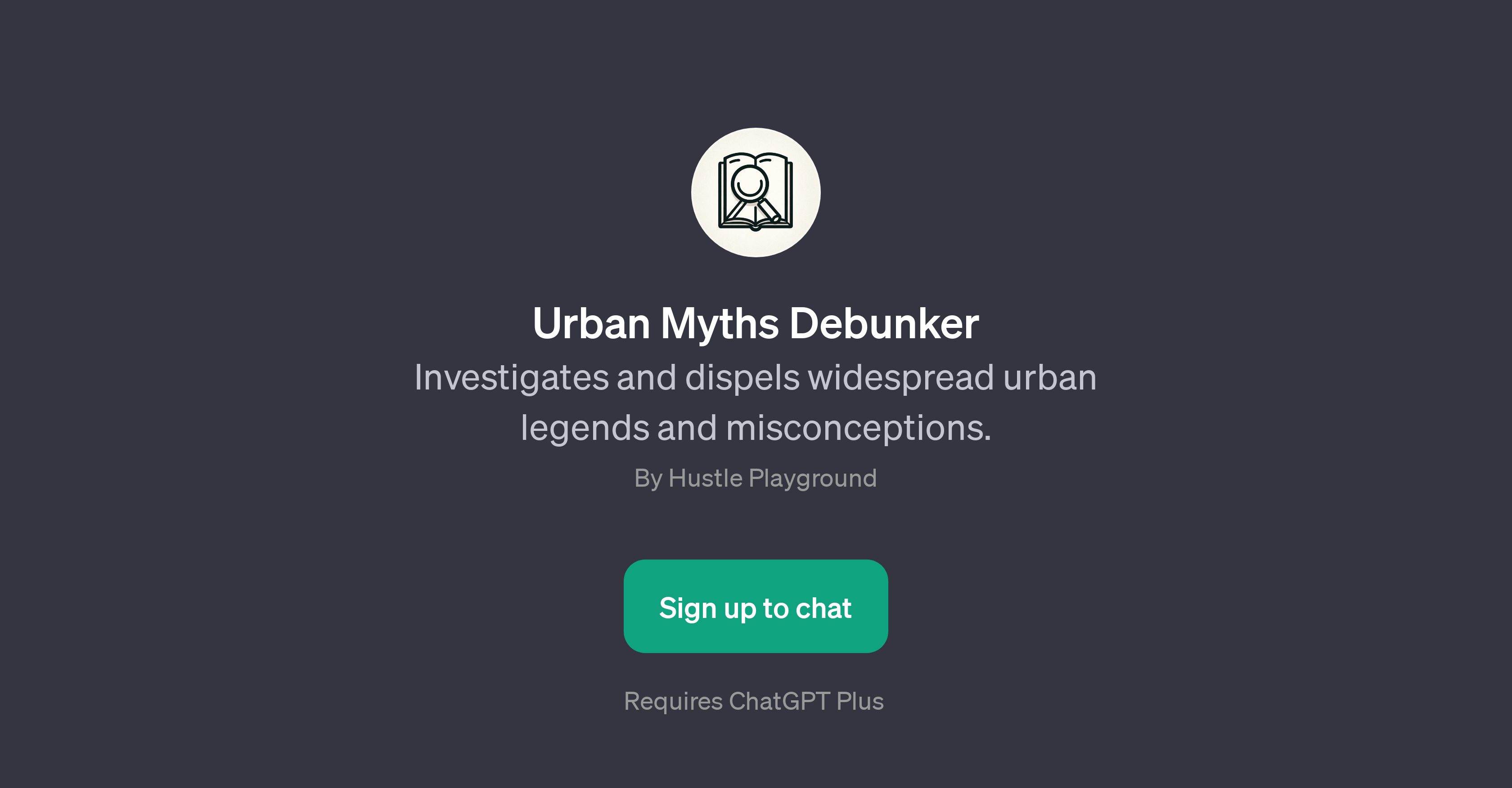 Urban Myths Debunker website