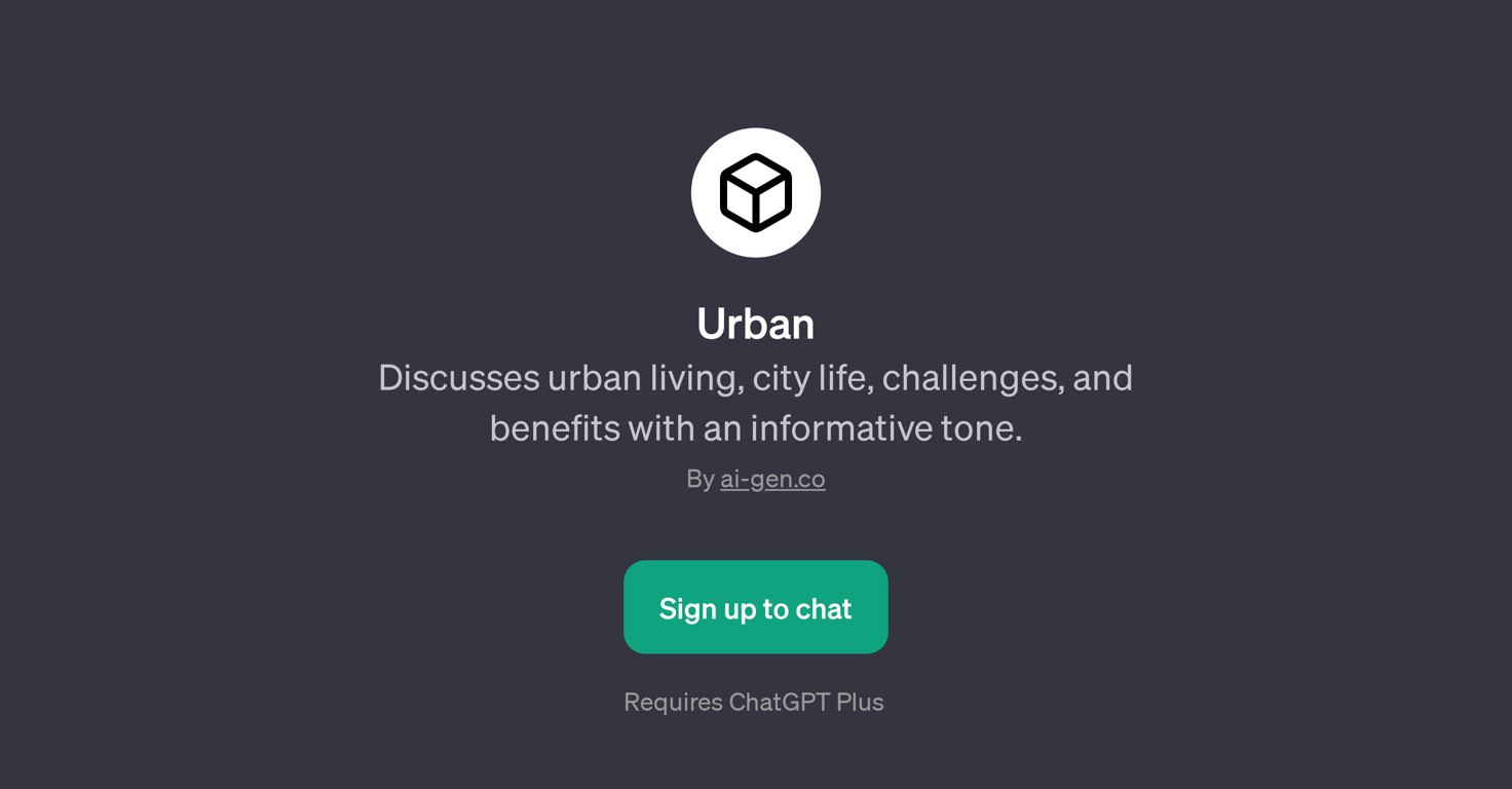 UrbanPage website
