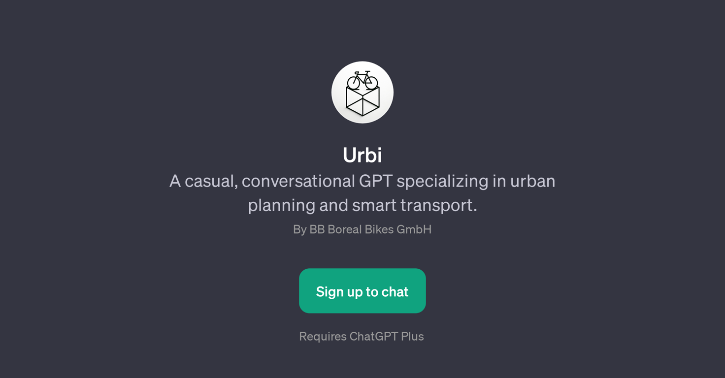 Urbi website