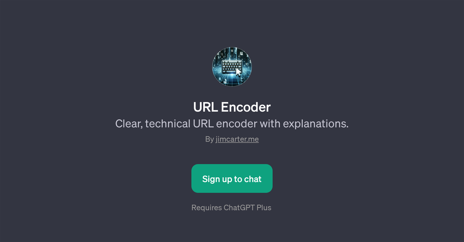 URL Encoder website