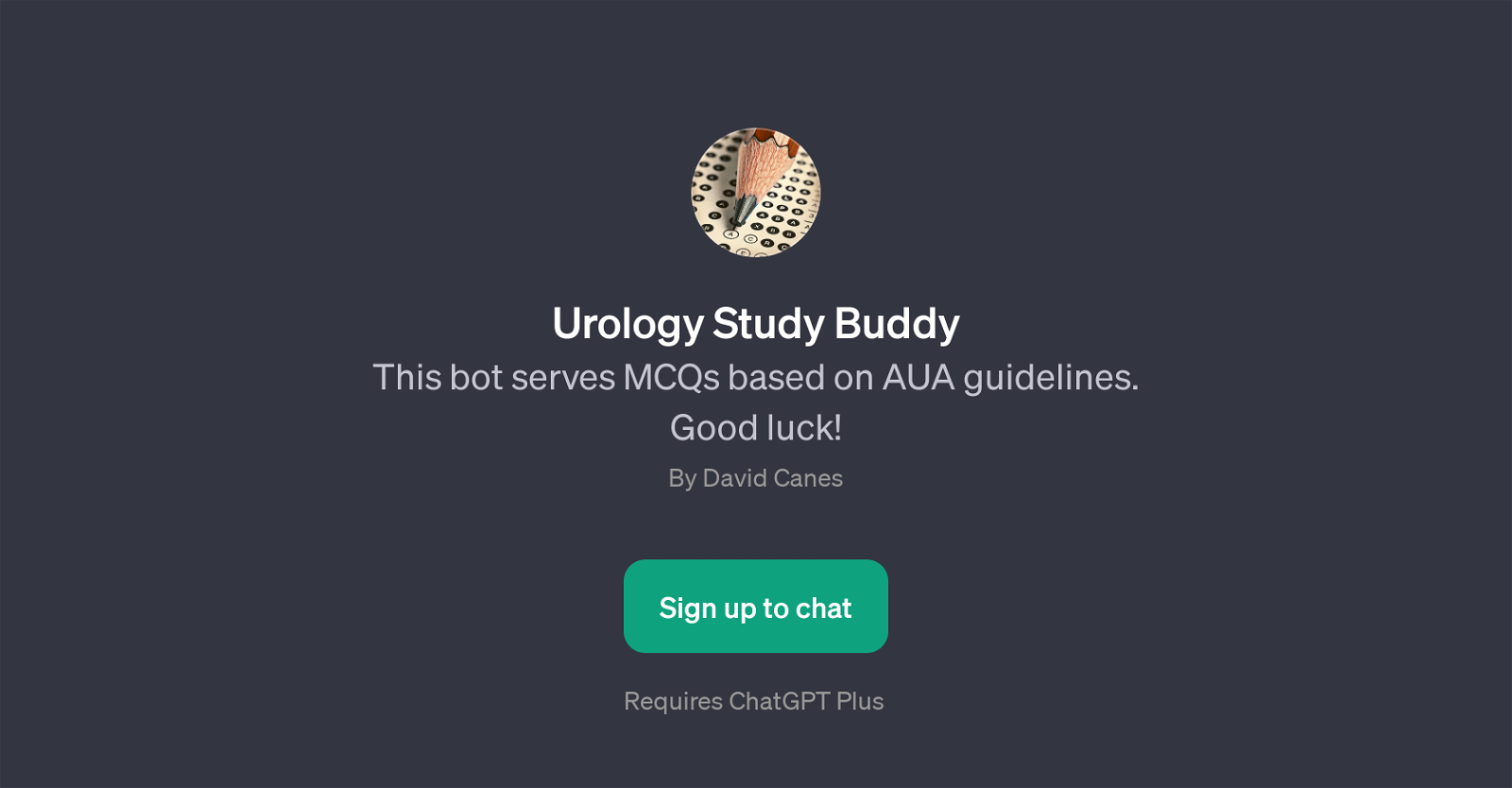 Urology Study Buddy website