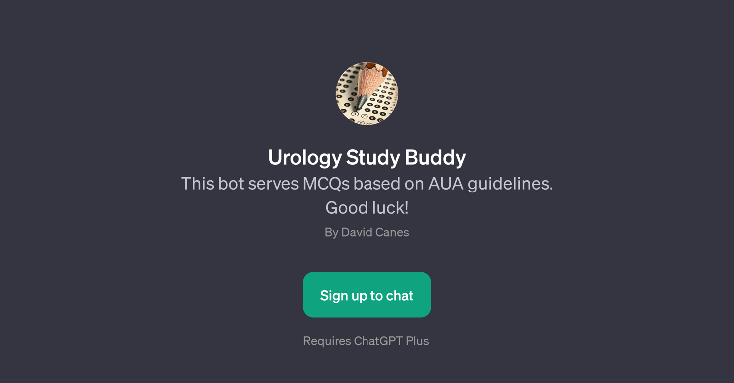 Urology Study Buddy website