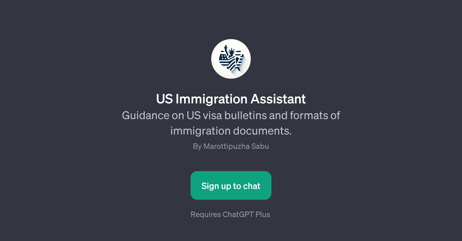 US Immigration Assistant website