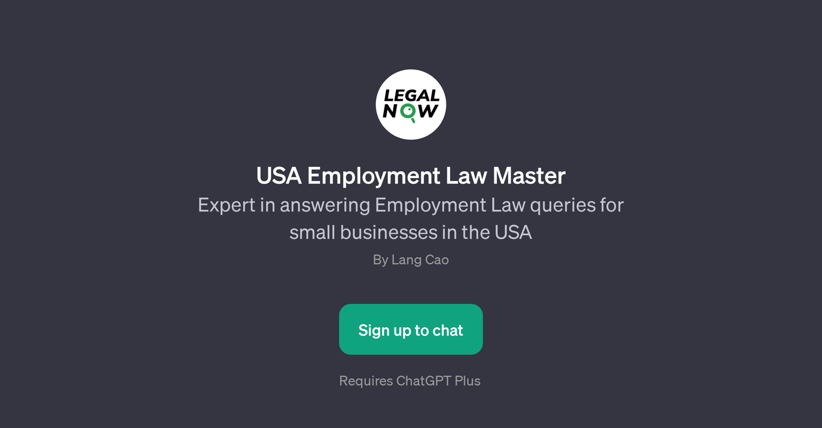 USA Employment Law Master website