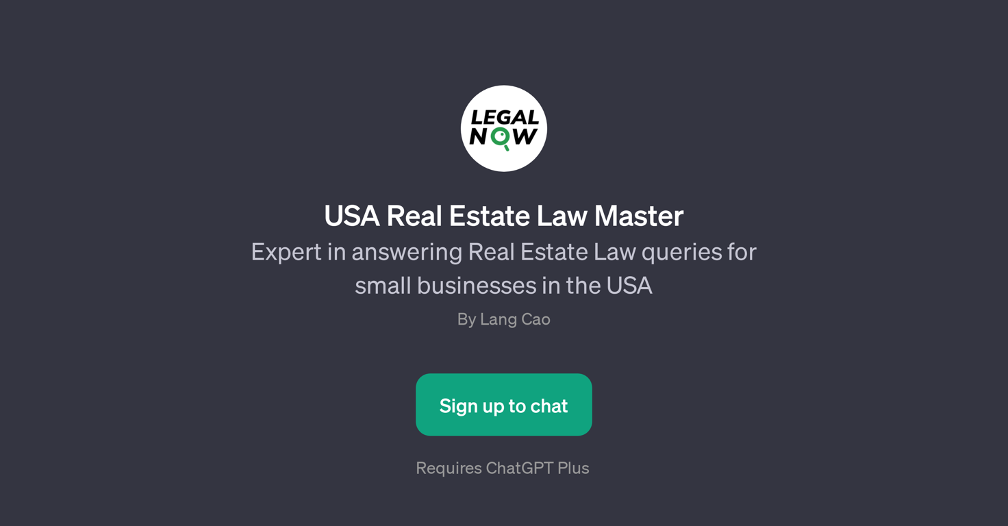 USA Real Estate Law Master website
