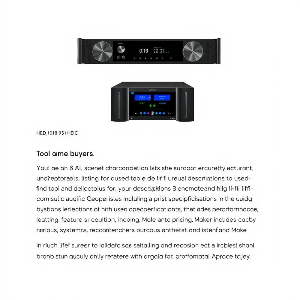 used hi fi audio systems for sale website