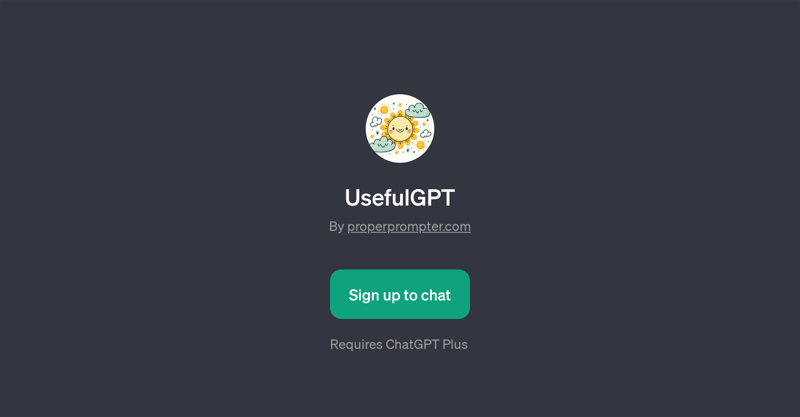 UsefulGPT website