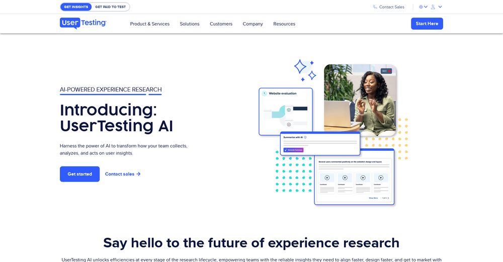 UserTesting  website