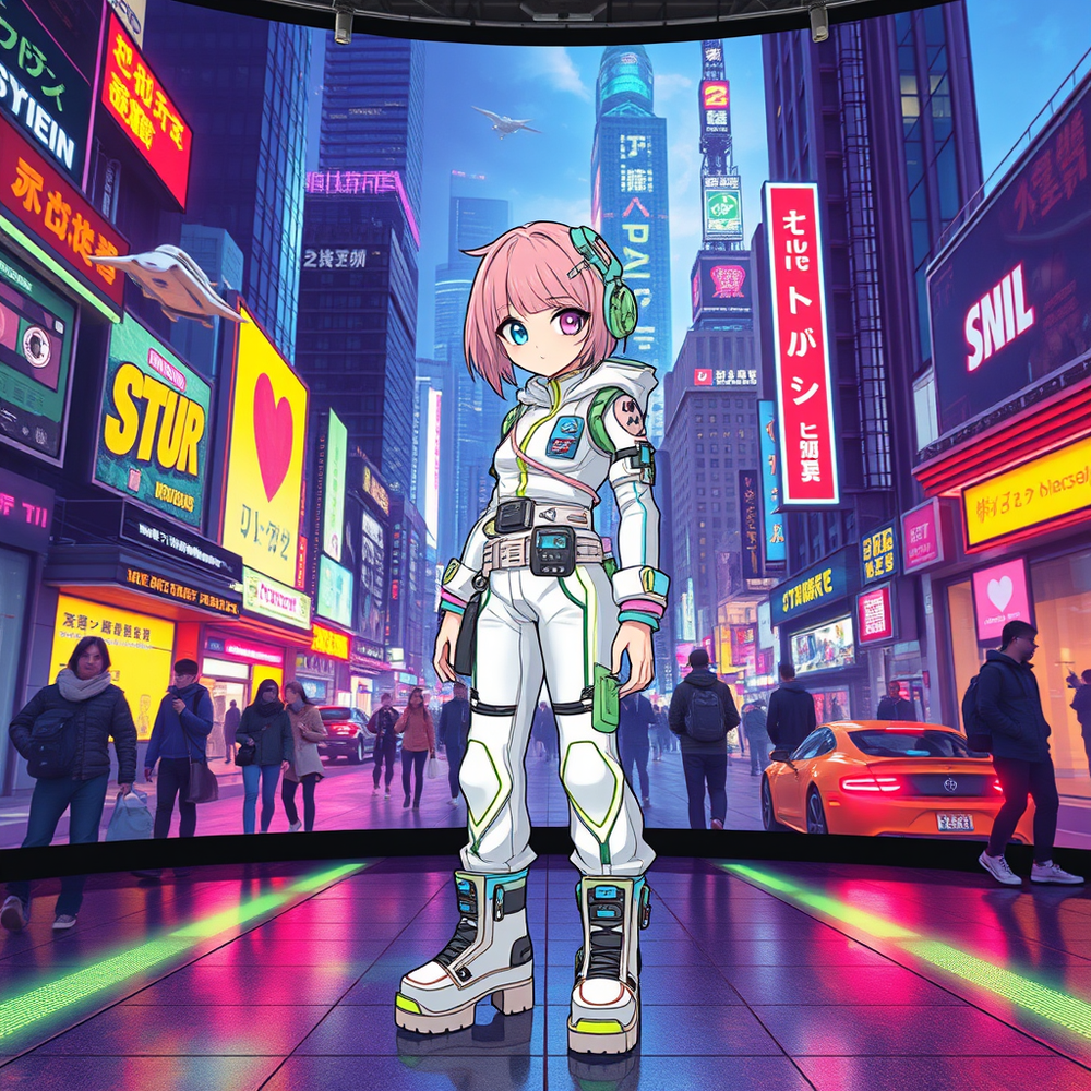 UTA Fanloid xydrick kawaii cassette futurism generator website