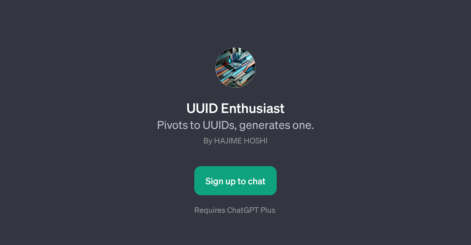 UUID Enthusiast website