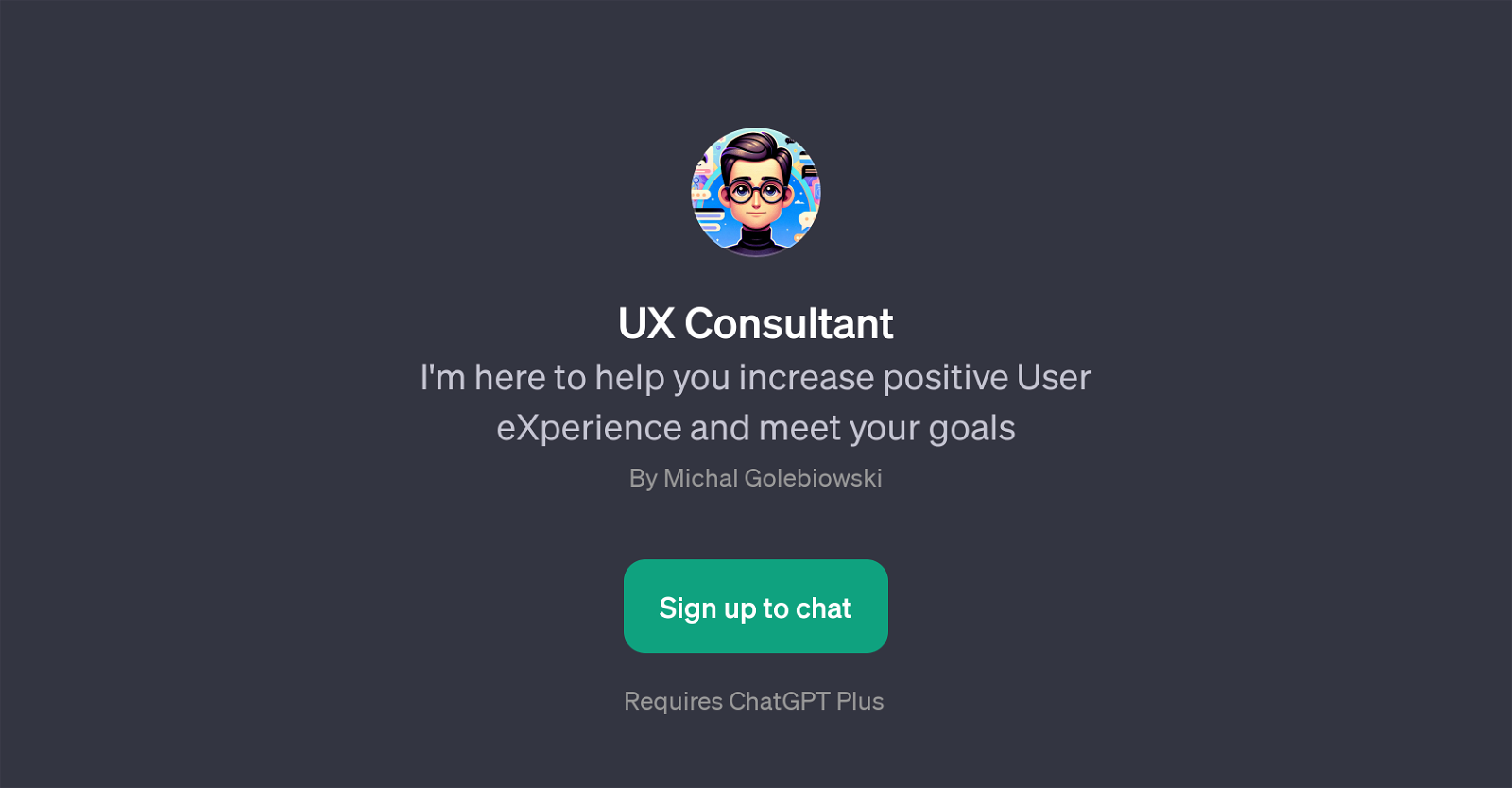 UX Consultant website