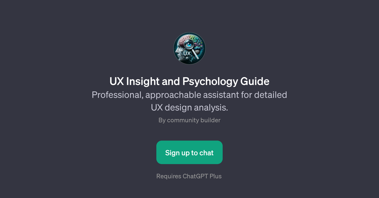 UX Insight and Psychology Guide website