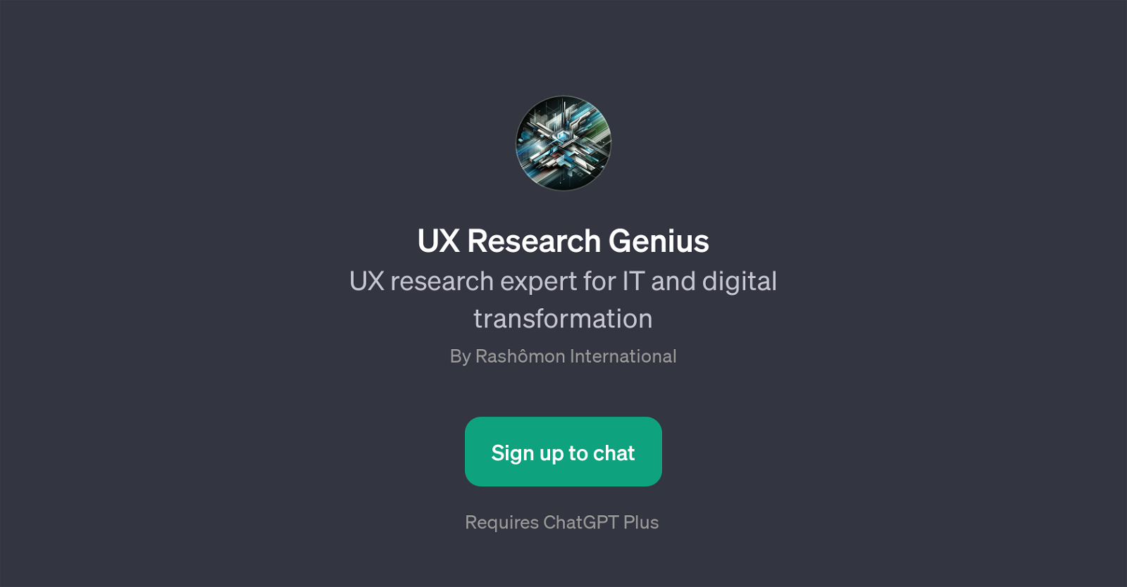UX Research Genius website