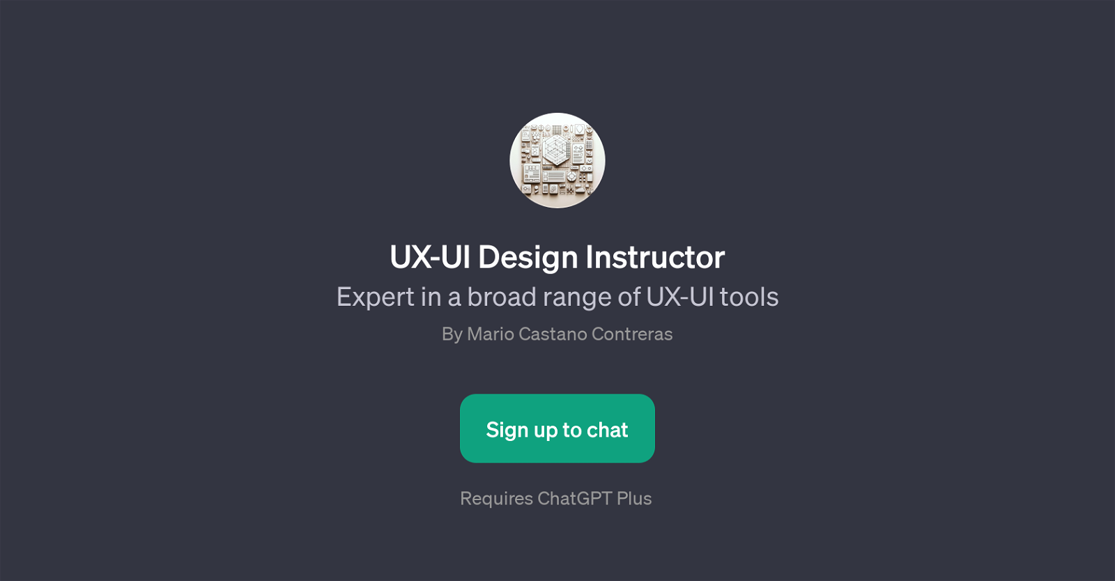 UX-UI Design Instructor website