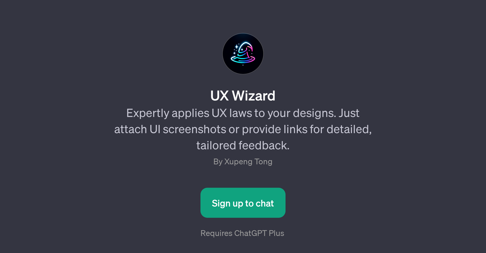UX Wizard website