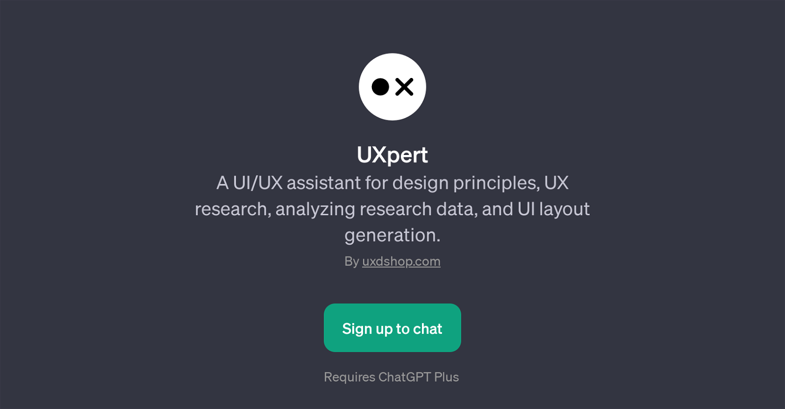 UXpert website