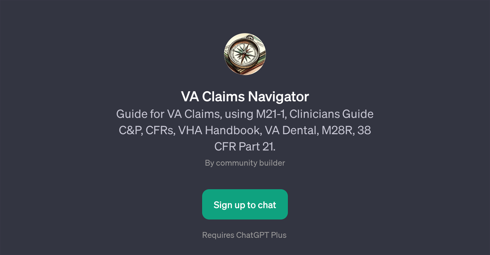 VA Claims Navigator website
