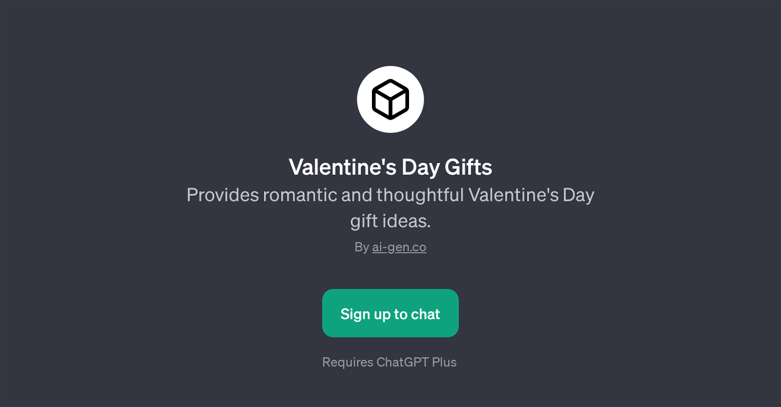 Valentine's Day Gifts website