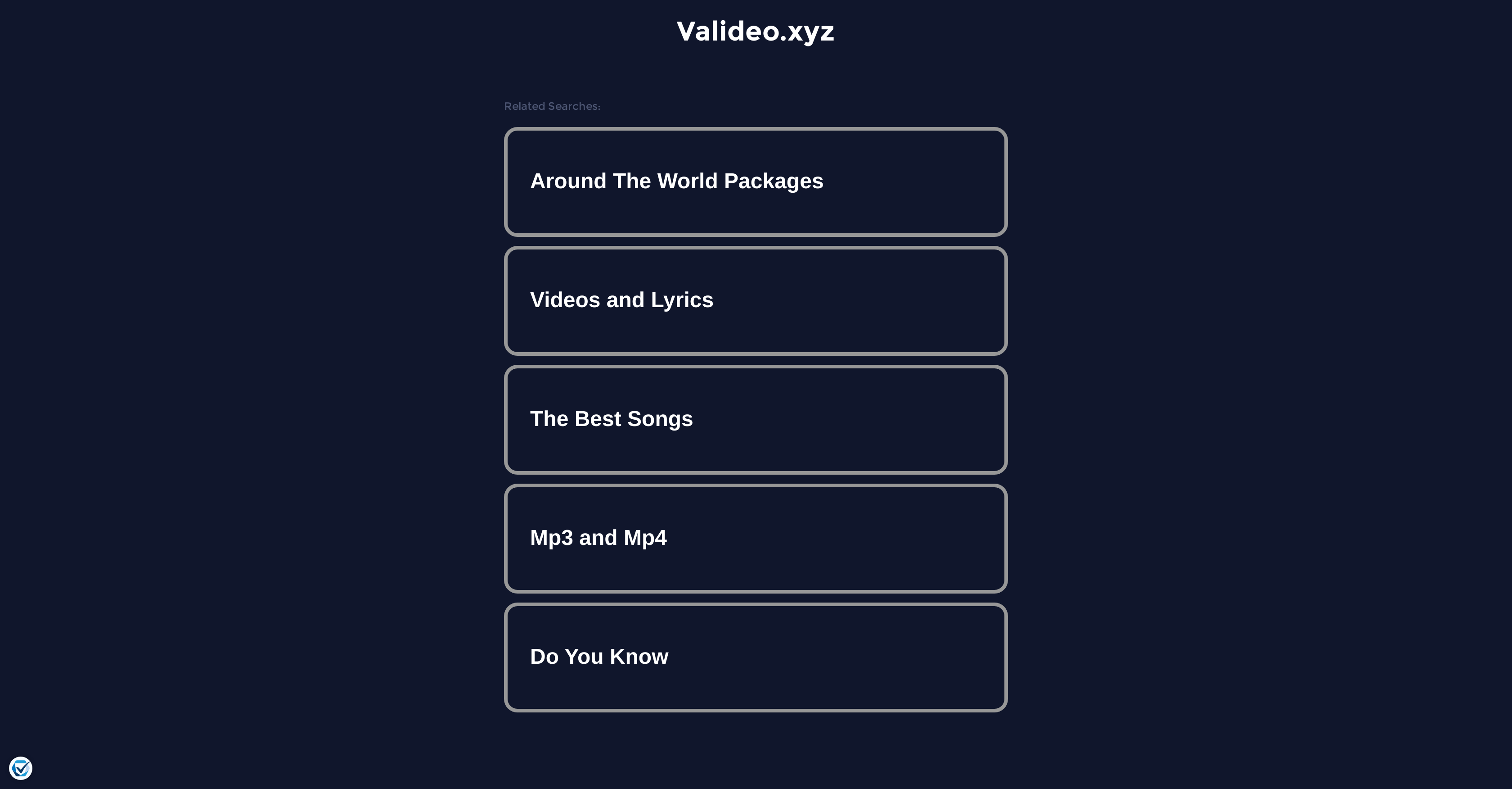 Valideo website