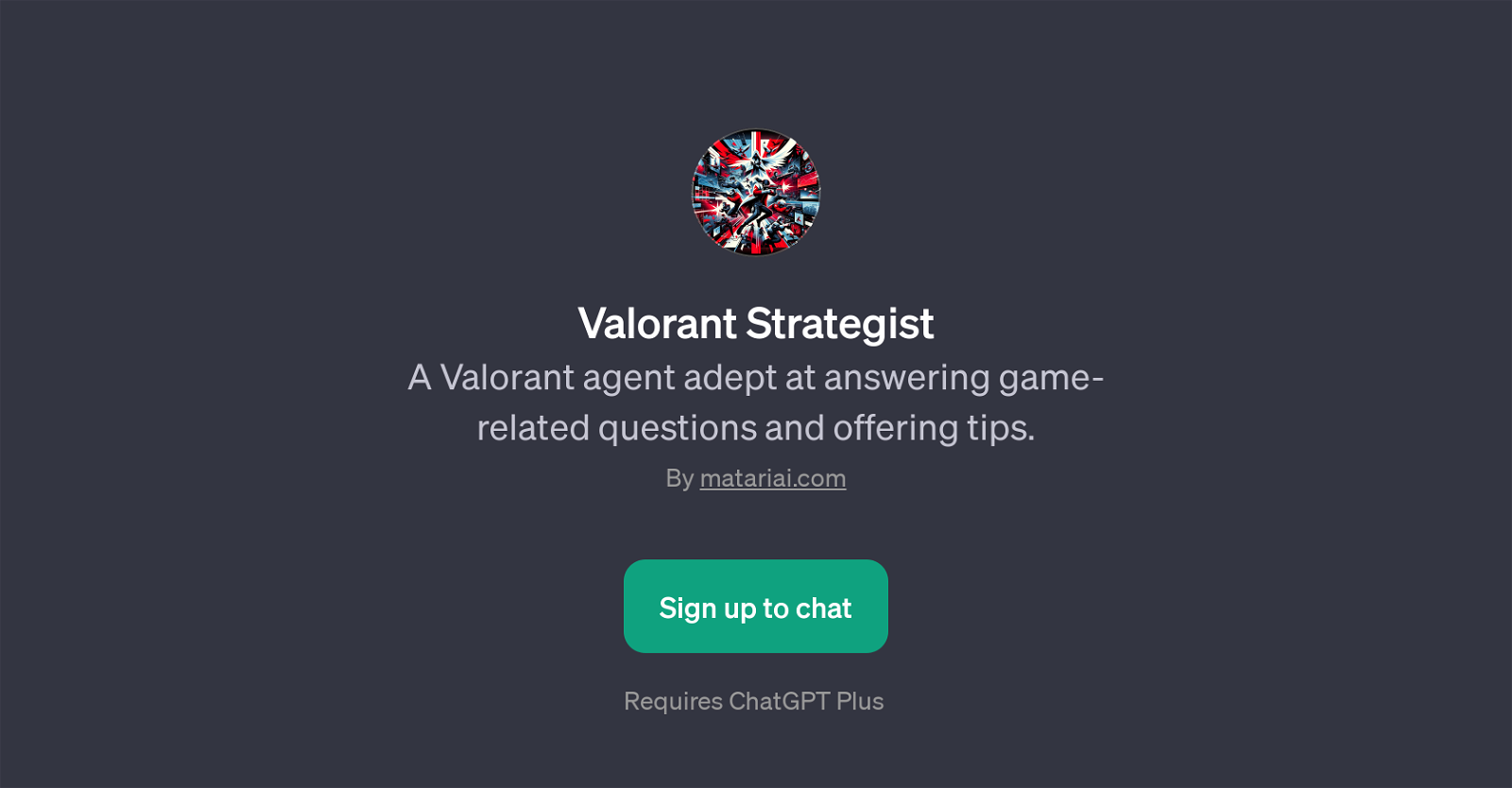 Valorant Strategist website