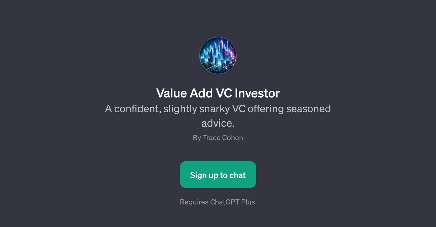 Value Add VC Investor website