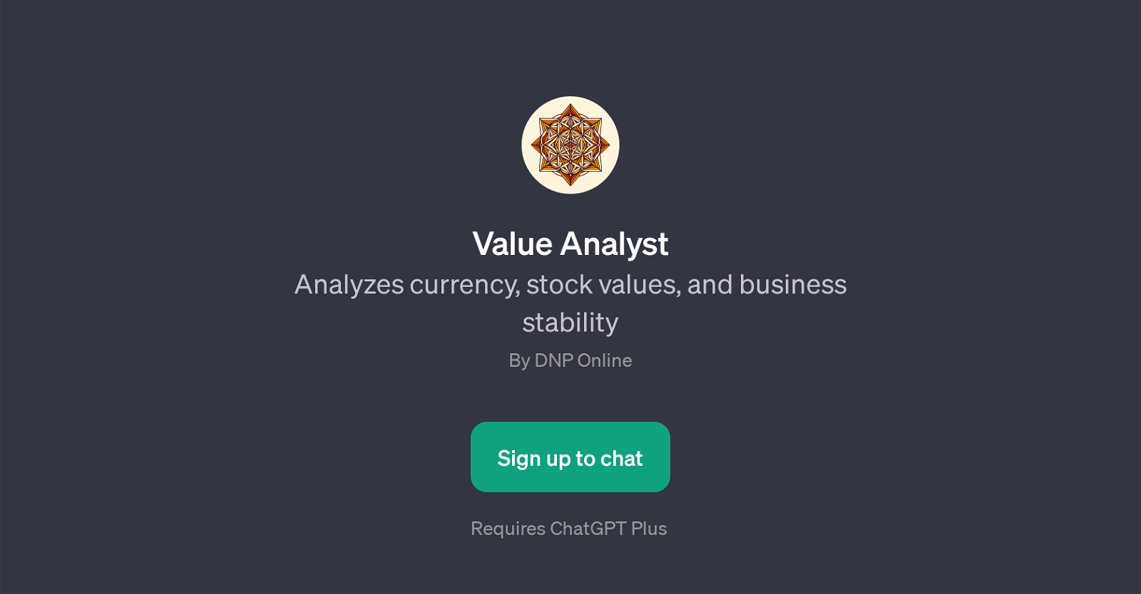 Value Analyst website