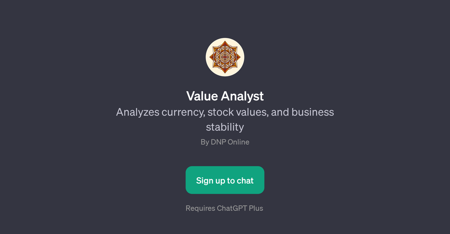 Value Analyst website