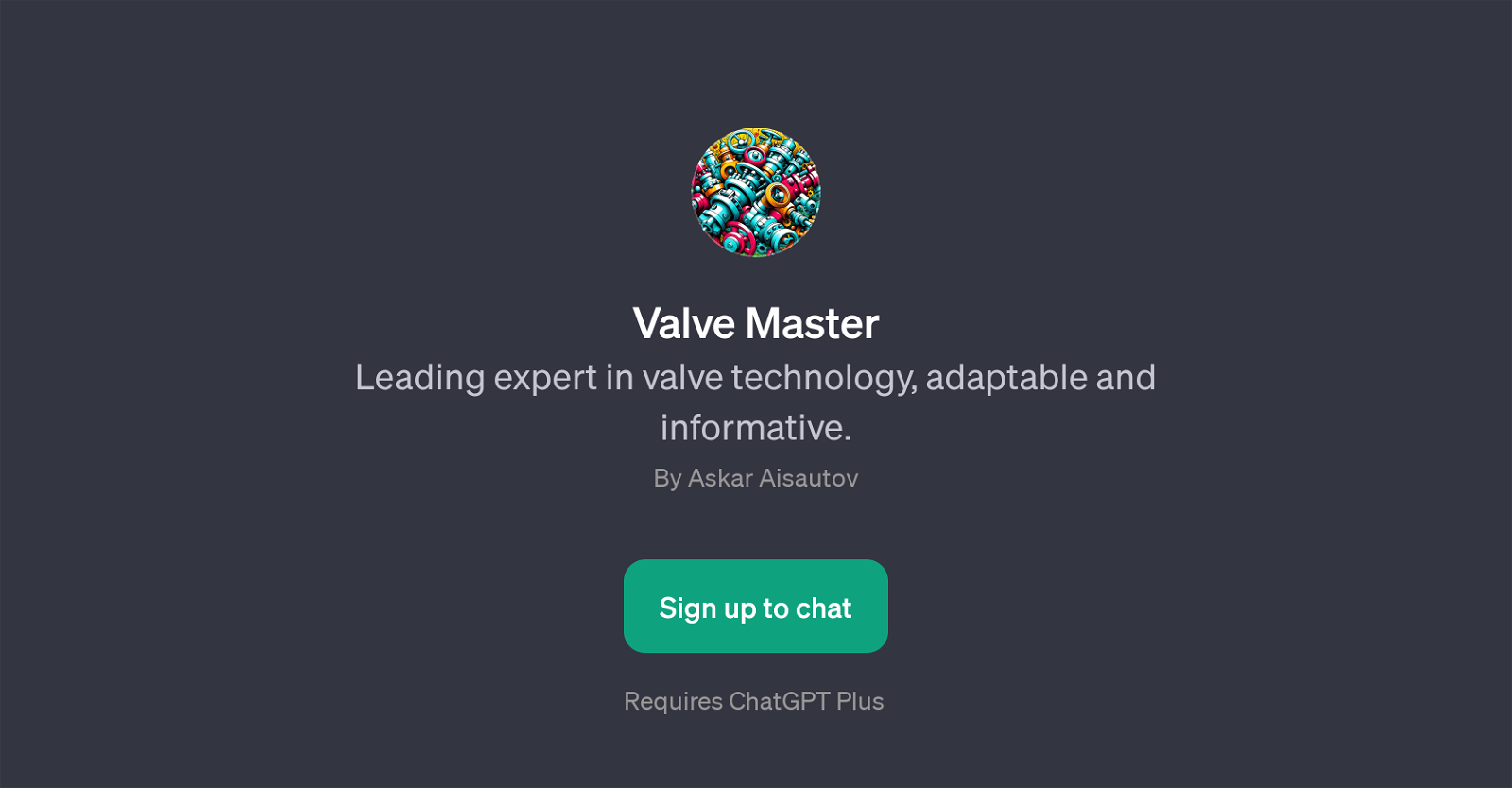 Valve Master website
