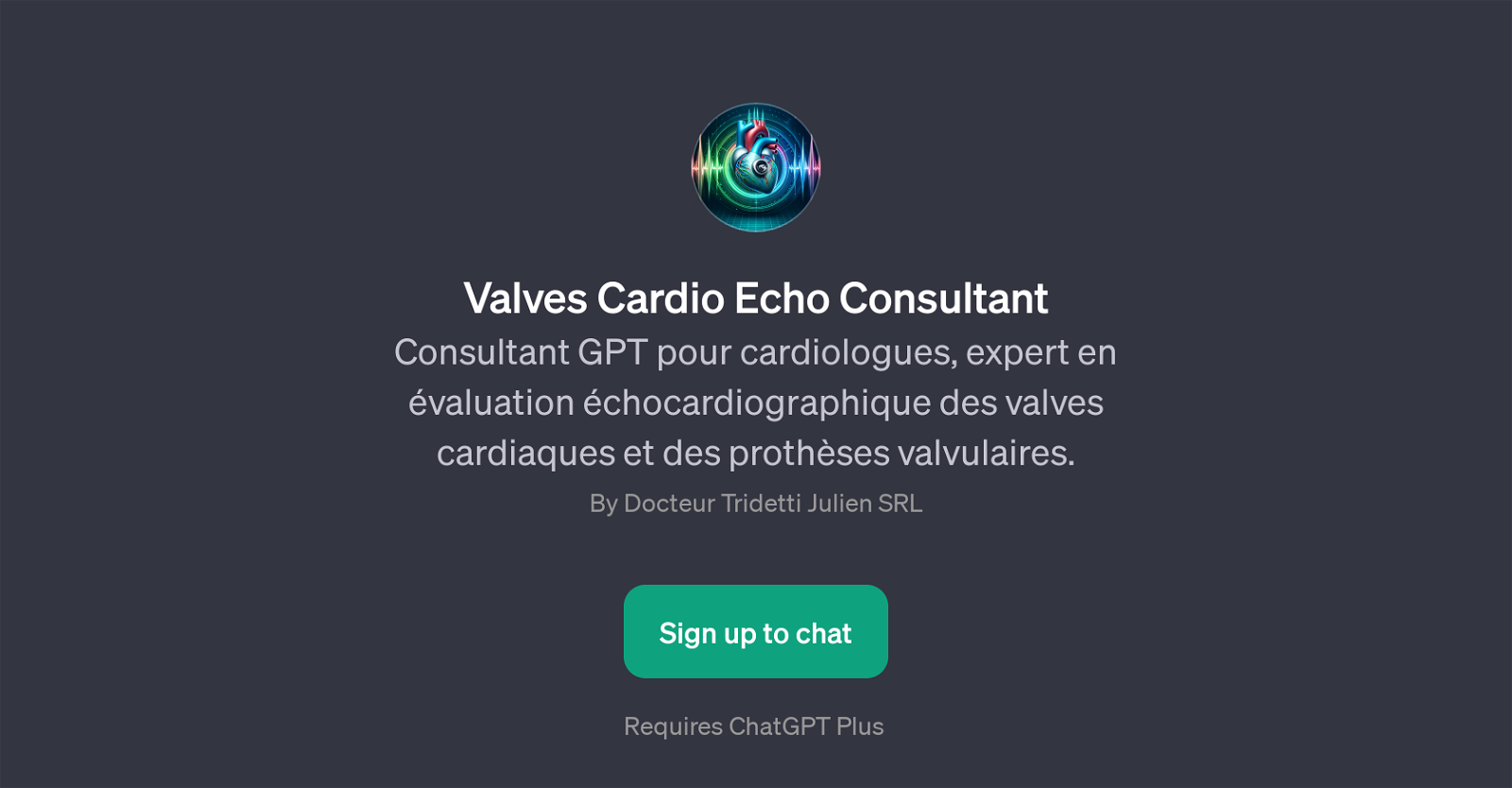 Valves Cardio Echo Consultant website