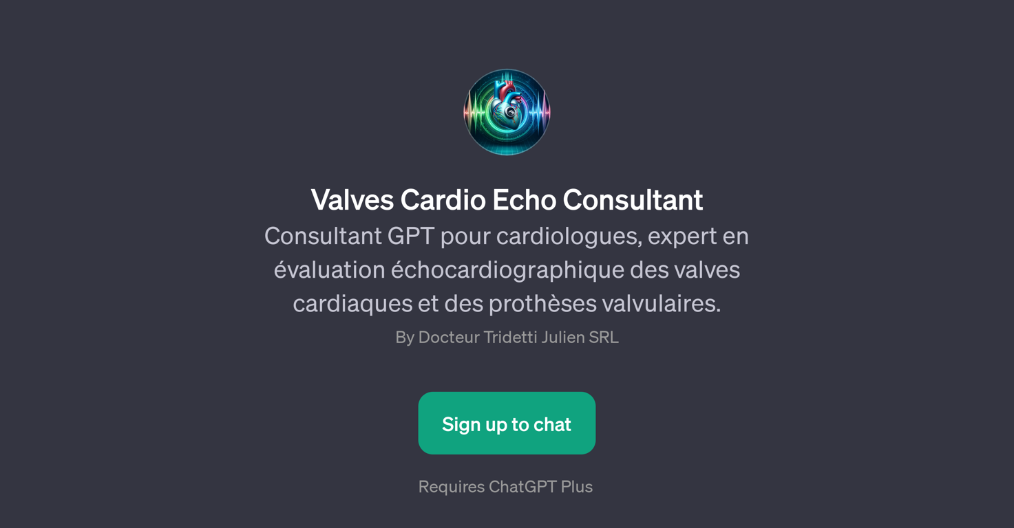 Valves Cardio Echo Consultant website