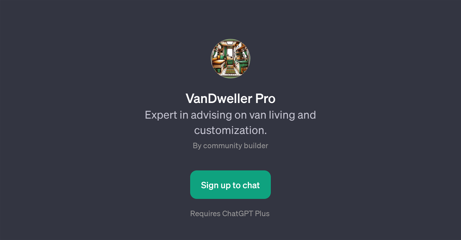VanDweller Pro website