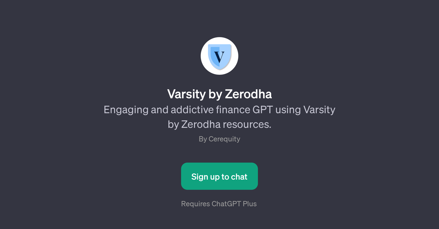 Varsity by Zerodha website