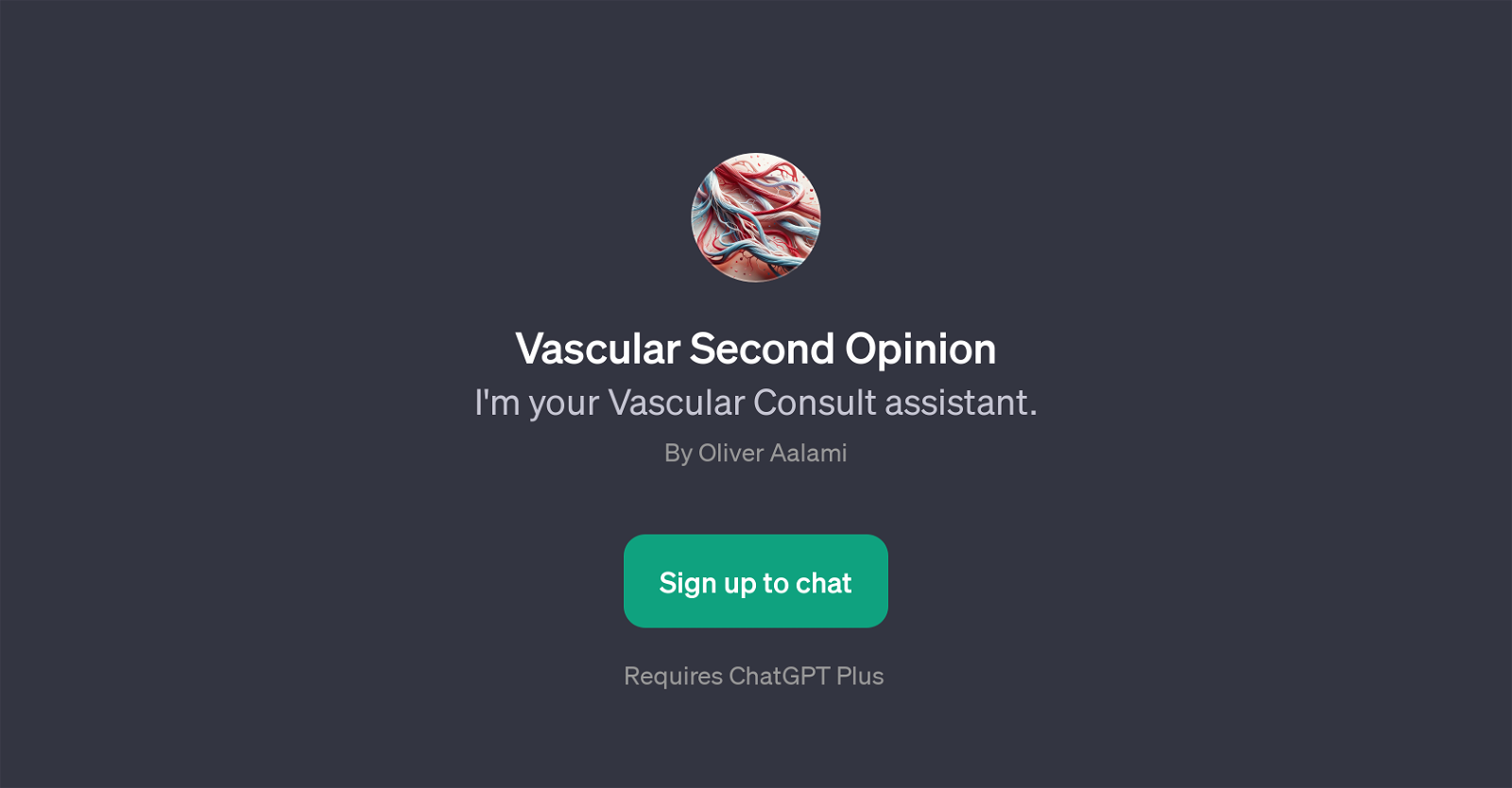 Vascular Second Opinion website