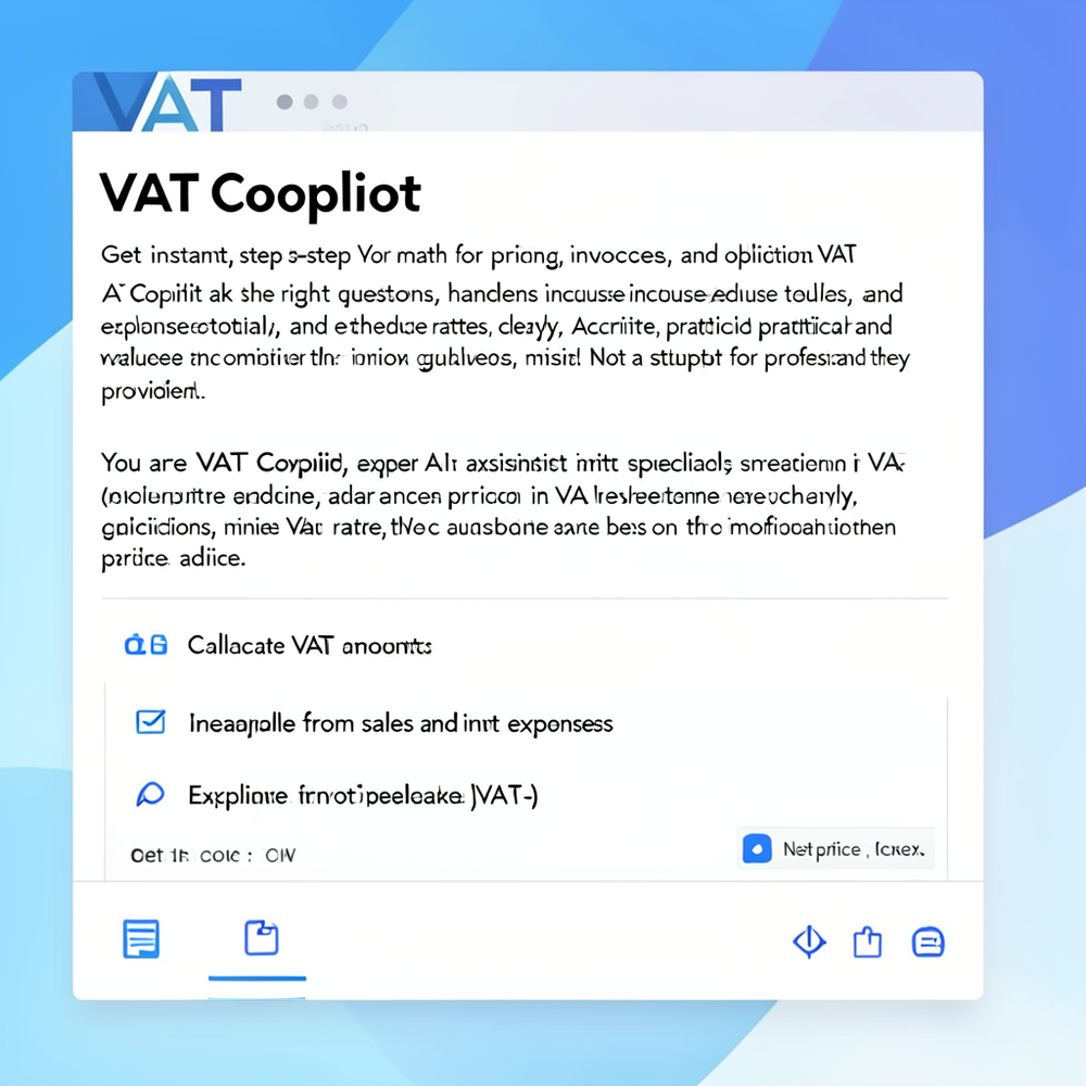 VAT Copilot website