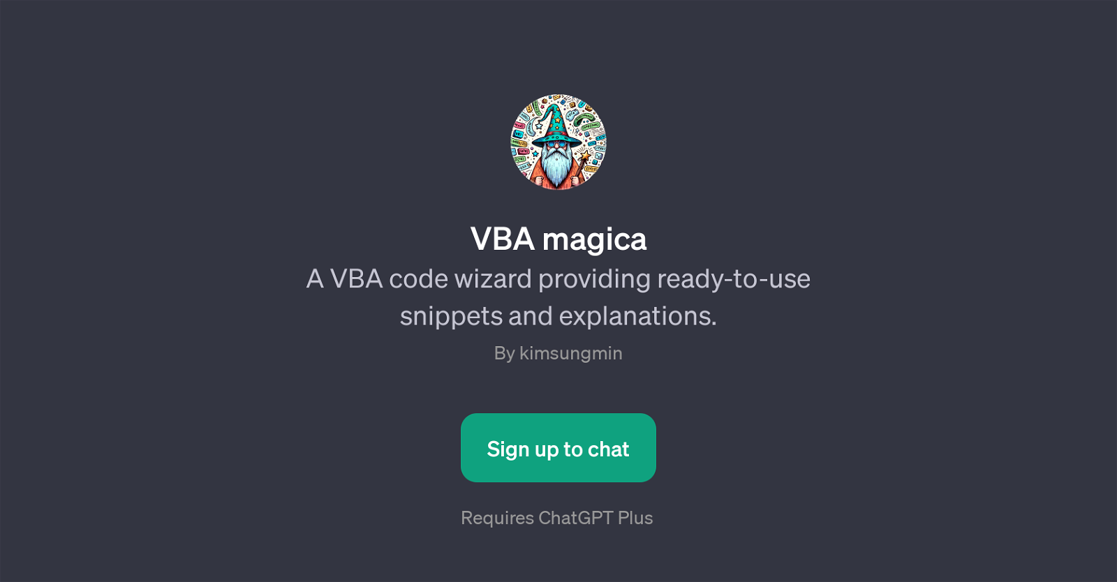 VBA magica website
