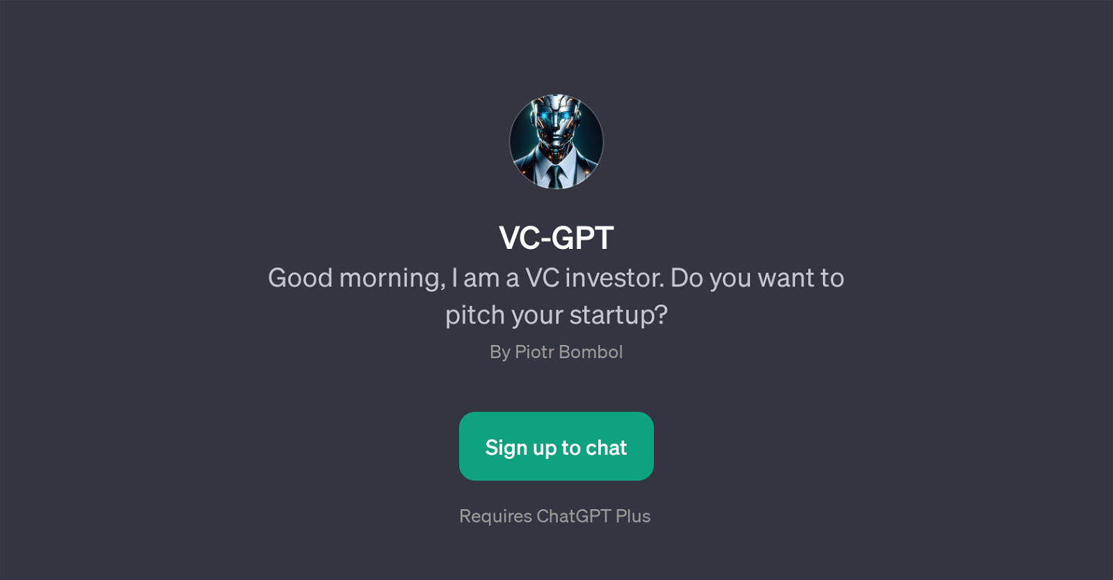 VC-GPT website