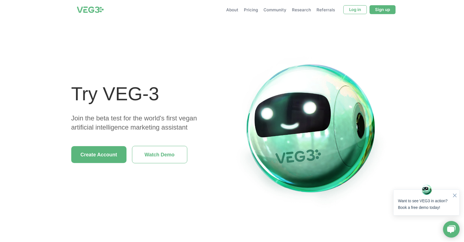 Veg3 website