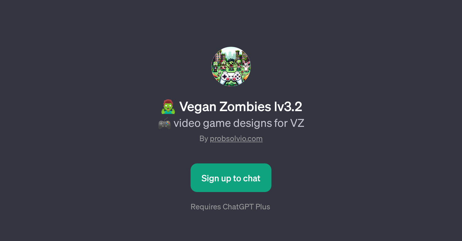 Vegan Zombies lv3.2 website