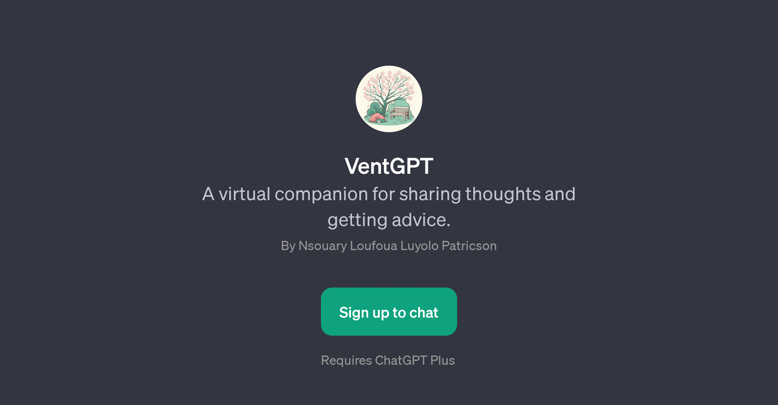 VentGPT website