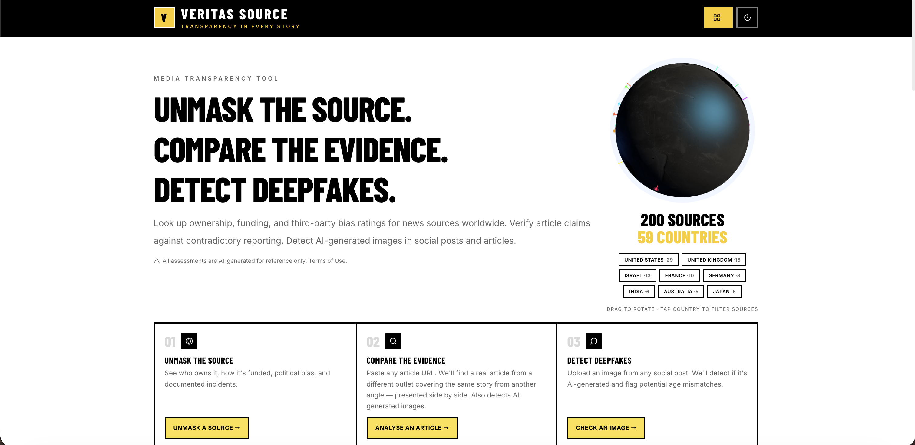 Veritas Source screenshot 1 Veritas Source screenshot 1