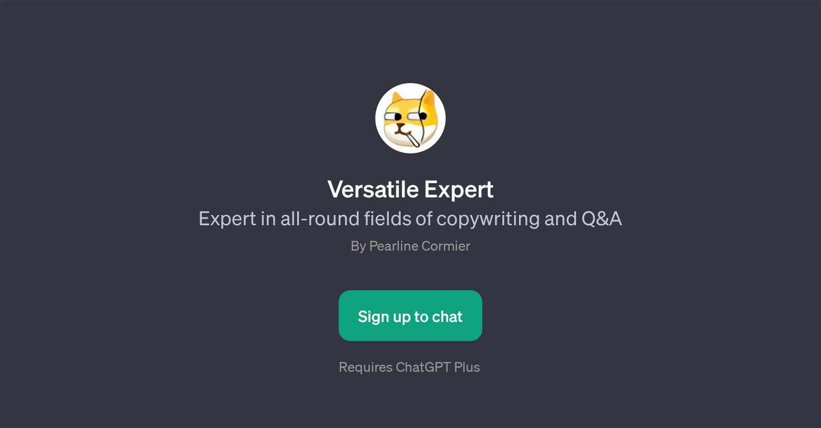 Versatile Expert website
