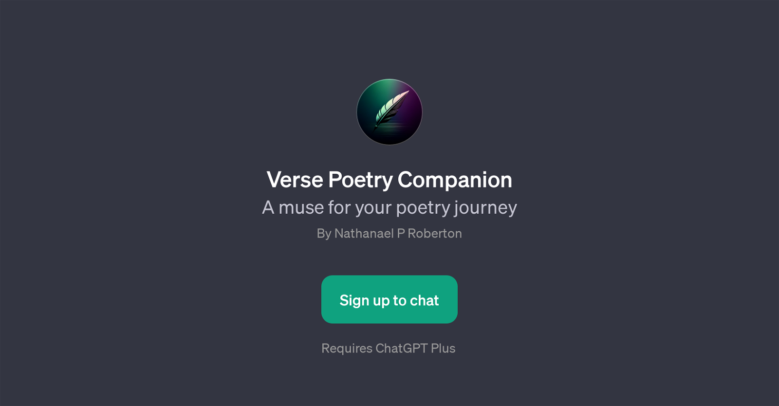 Verse Poetry Companion website