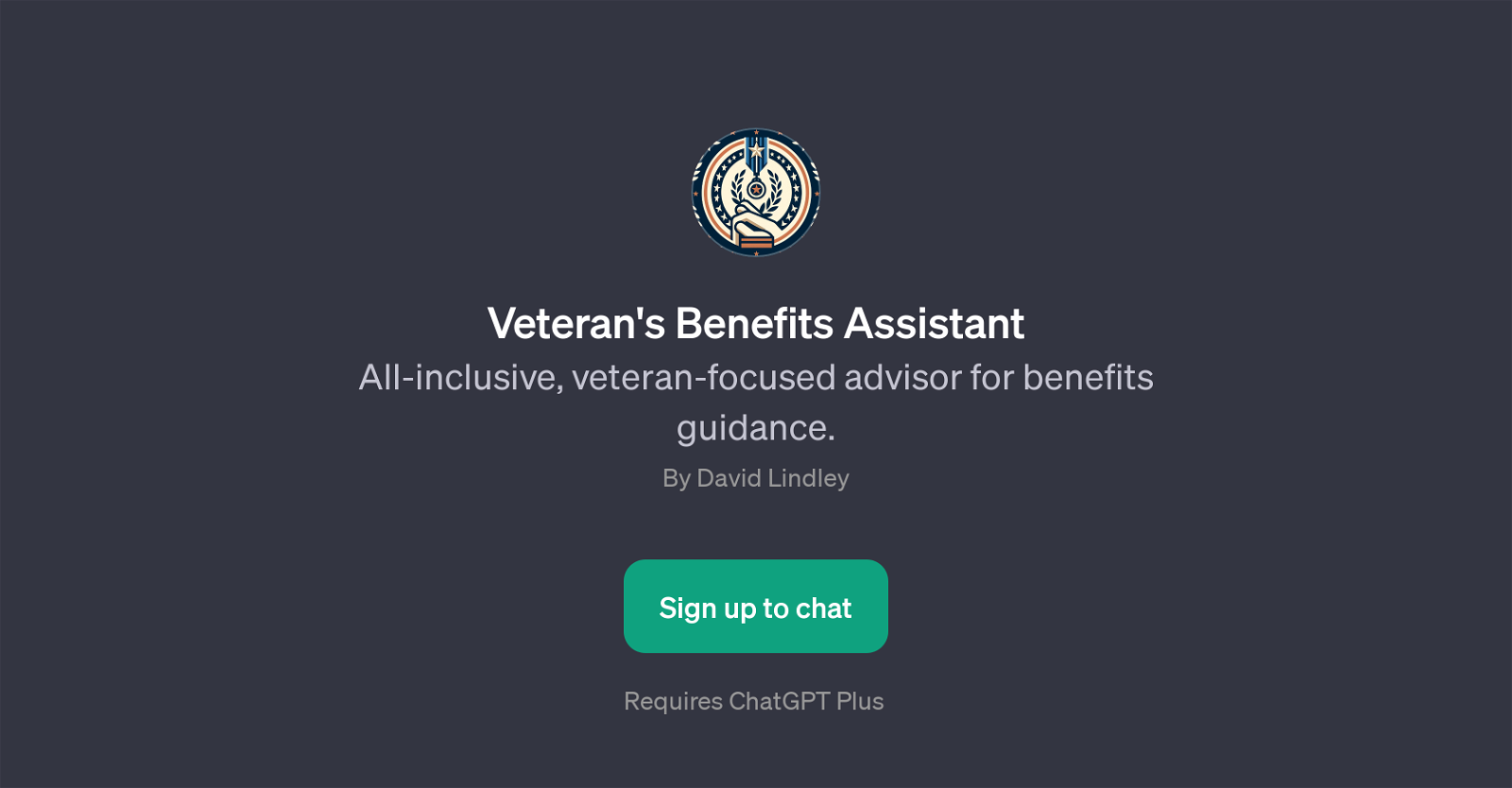 Veteran's Benefits Assistant website