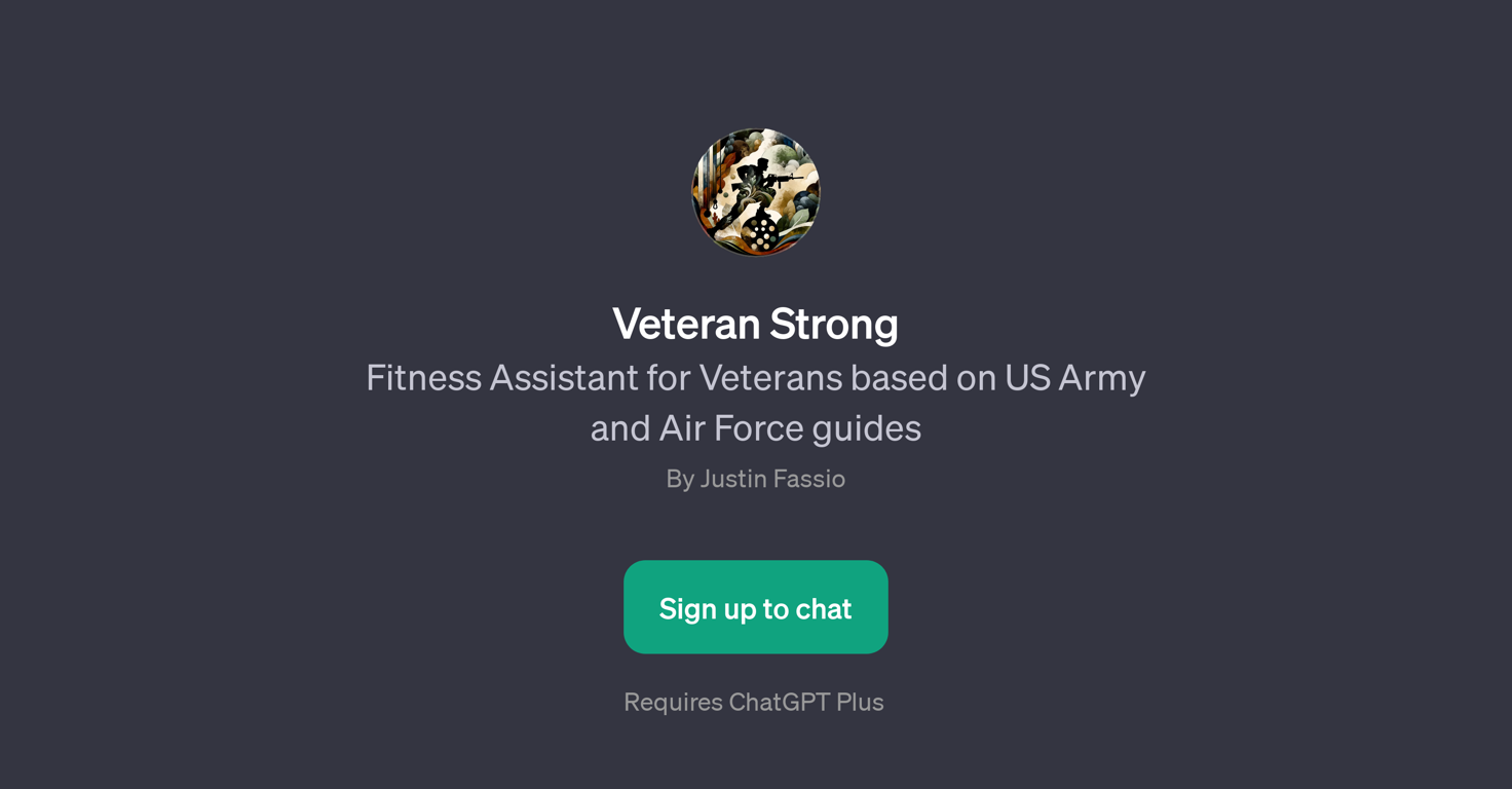 Veteran Strong website